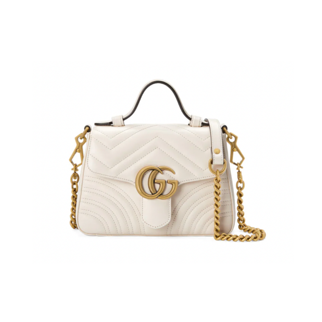 GUCCI GG MARMONT MINI TOP HANDLE BAG